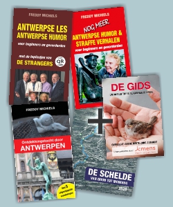 Freddy Michiels - 4 boeken over Antwerpen + De Gids (2020-2023)